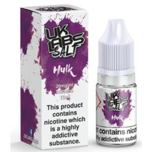 Pack of 10 UK Labs 10ML Nic Salt - Vapewholesalesupplier