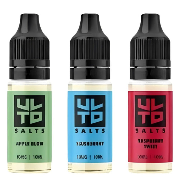 Pack of 10 ULTD 10ML Nic Salt - Vapeareawholesale