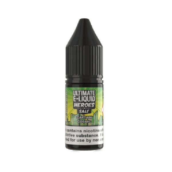 Pack of 10 Ultimate E-Liquid Heroes 10ML Nic Salt - Vapeareawholesale