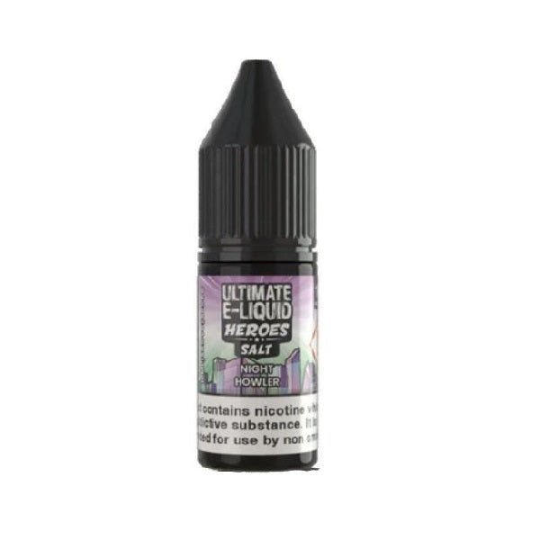 Pack of 10 Ultimate E-Liquid Heroes 10ML Nic Salt - Vapeareawholesale