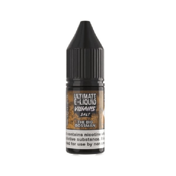 Pack of 10 Ultimate E-Liquid Villains 10ML Nic Salt - Vapeareawholesale