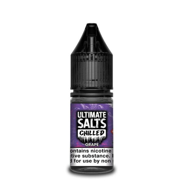 Pack of 10 Ultimate Salts Chilled 10ML Nic Salt - Vapeareawholesale
