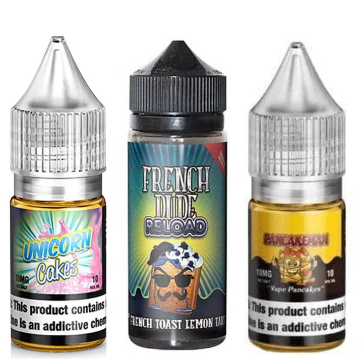 Pack of 10 Vape Breakfast Club 10ml Nic Salt - Vapeareawholesale