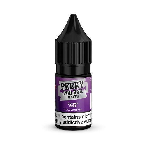 Peeky Pod Bar Salt 10ml Nic Salt E-Liquid - Pack of 10 - Vapewholesalesupplier