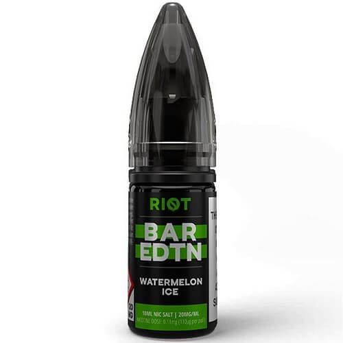 Riot Bar EDTN 10ml Nic Salt E-Liquid - Pack of 10 - Vapeareawholesale