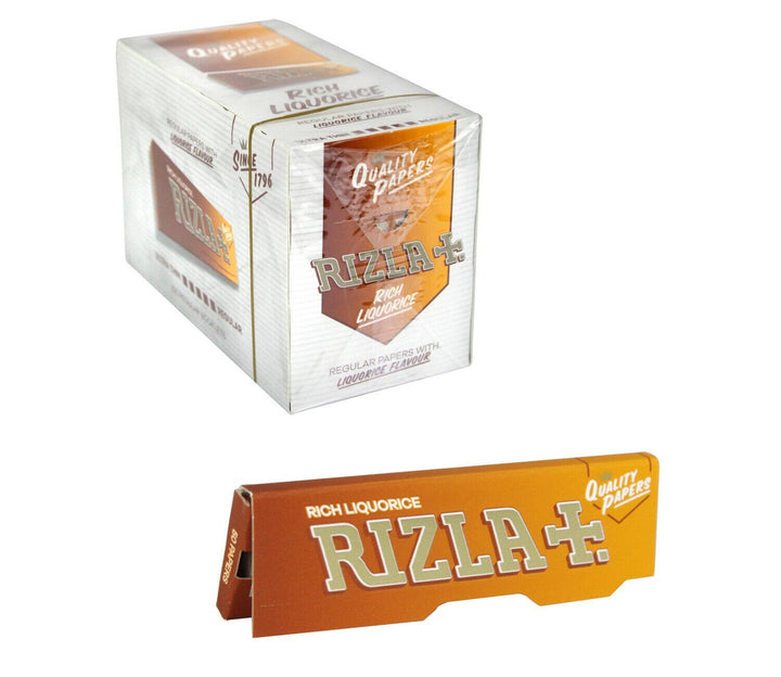 Rizla - Rich Liquorice Standard Cigarette Rolling Papers - Vapeareawholesale