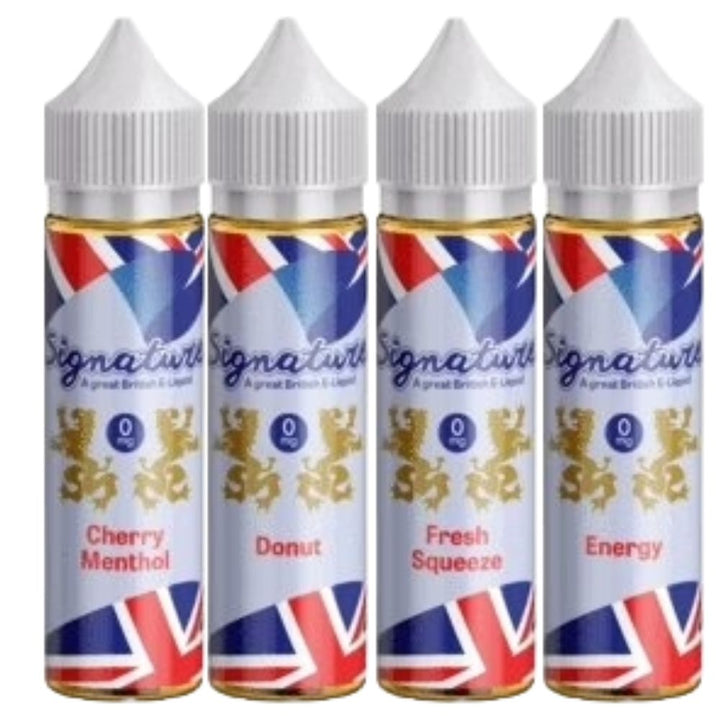 Signature 50ml Shortfill - Vapeareawholesale