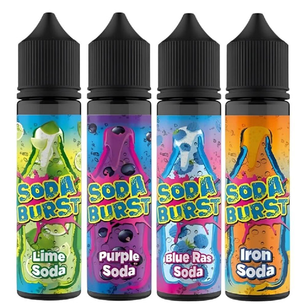 Soda Burst 50ml Shortfill - Vapeareawholesale