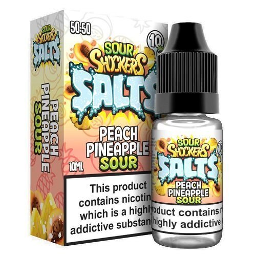 Sour Shockers 10ml Nic Salt - Pack of 5 - Vapeareawholesale