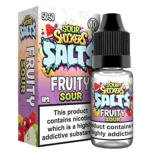 Sour Shockers 10ml Nic Salt - Pack of 5 - Vapeareawholesale