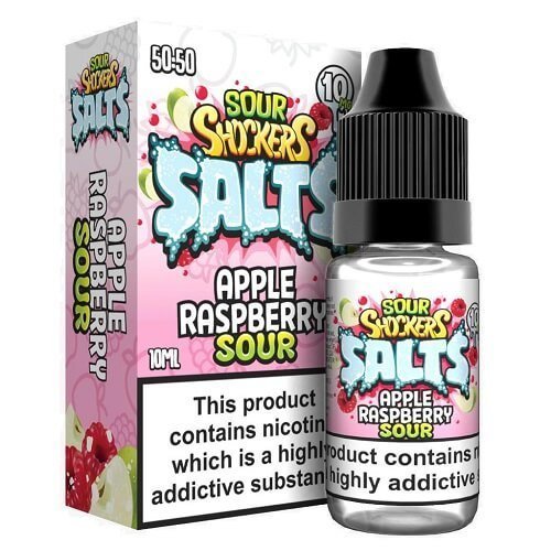 Sour Shockers 10ml Nic Salt - Pack of 5 - Vapeareawholesale