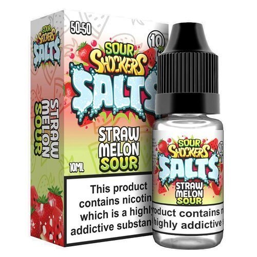 Sour Shockers 10ml Nic Salt - Pack of 5 - Vapeareawholesale