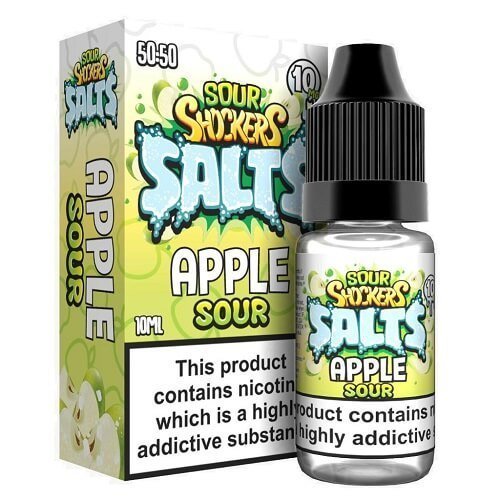 Sour Shockers 10ml Nic Salt - Pack of 5 - Vapeareawholesale