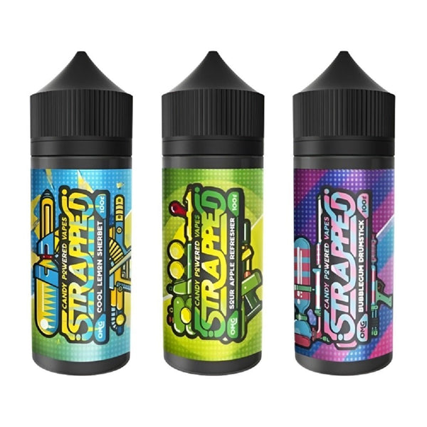 Strapped 100ML Shortfill - Vapeareawholesale