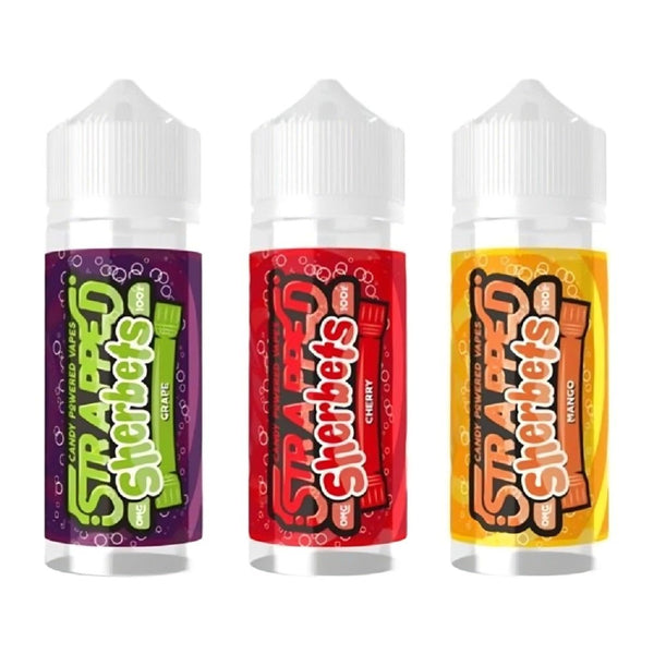 Strapped Sherbets 100ML Shortfill - Vapewholesalesupplier