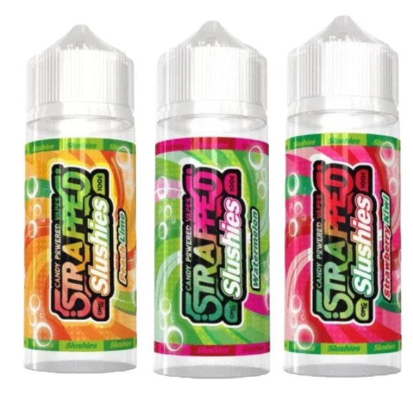 Strapped Slushies 100ml Shortfill - Vapeareawholesale