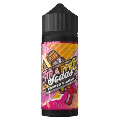 Strapped Sodas 100ML Shortfill - Vapeareawholesale