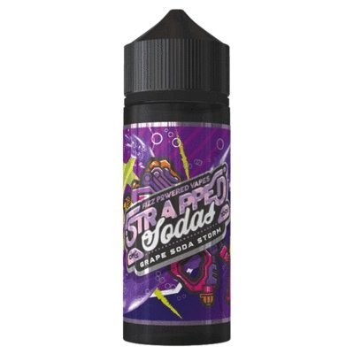 Strapped Sodas 100ML Shortfill - Vapeareawholesale