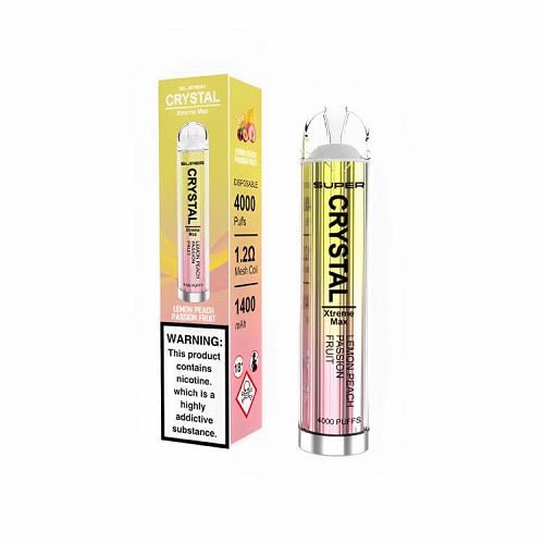 Super Crystal Xtreme Max 4000 Disposable Vape Box of 10 - Vapeareawholesale