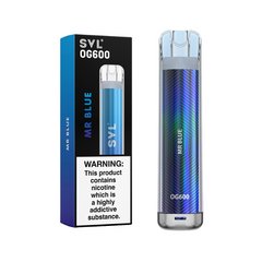 SVL OG600 Disposable Vape Pod Box of 10-Mr Blue-vapeukwholesale