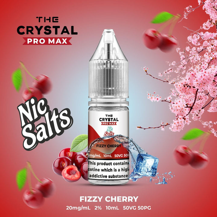 The Crystal Pro Max Vape Nic Salts 10ml - Box of 10 - Vapeareawholesale