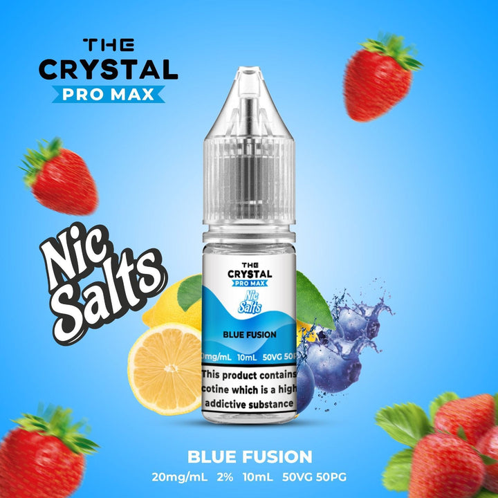 The Crystal Pro Max Vape Nic Salts 10ml - Box of 10 - Vapeareawholesale