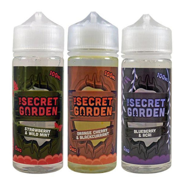 The Secret Garden Shortfill 100ml E-Liquid - Vapeareawholesale