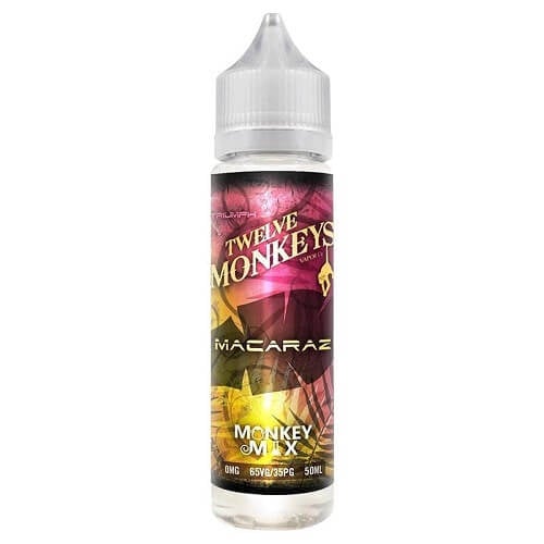 Twelve Monkeys Shortfill 50ml E-Liquid - Vapeareawholesale