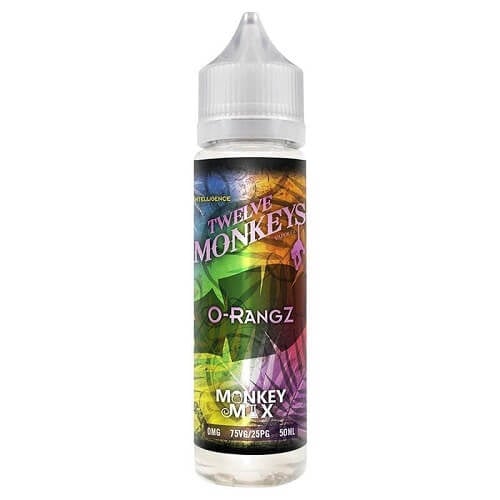 Twelve Monkeys Shortfill 50ml E-Liquid - Vapeareawholesale