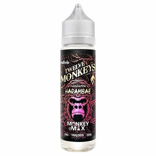 Twelve Monkeys Shortfill 50ml E-Liquid - Vapeareawholesale