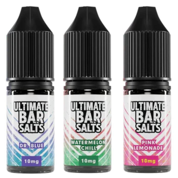 Ultimate Bar Salts 10ml Nic Salt - Pack of 10 - Vapewholesalesupplier