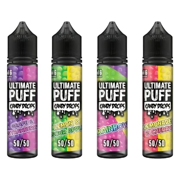 Ultimate Puff Candy Drops 50ml Shortfill - Vapeareawholesale