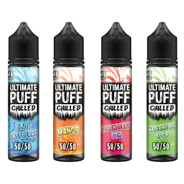 Ultimate Puff Chilled 50ml Shortfill - Vapewholesalesupplier