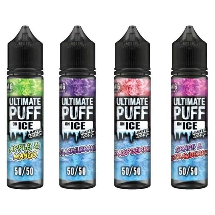 Ultimate Puff On Ice 50ml Shortfill - Vapewholesalesupplier