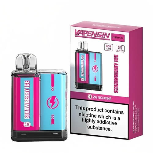 Vapengin Mercury 600 Disposable Vape Pod Device 20MG - Box of 10 - Vapeareawholesale