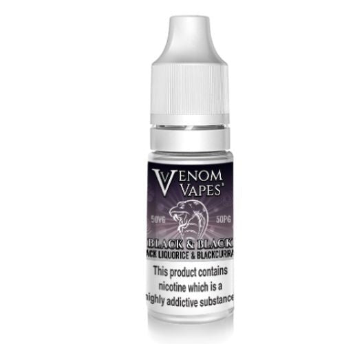 Venom Vapes 50/50 10ML - Vapewholesalesupplier