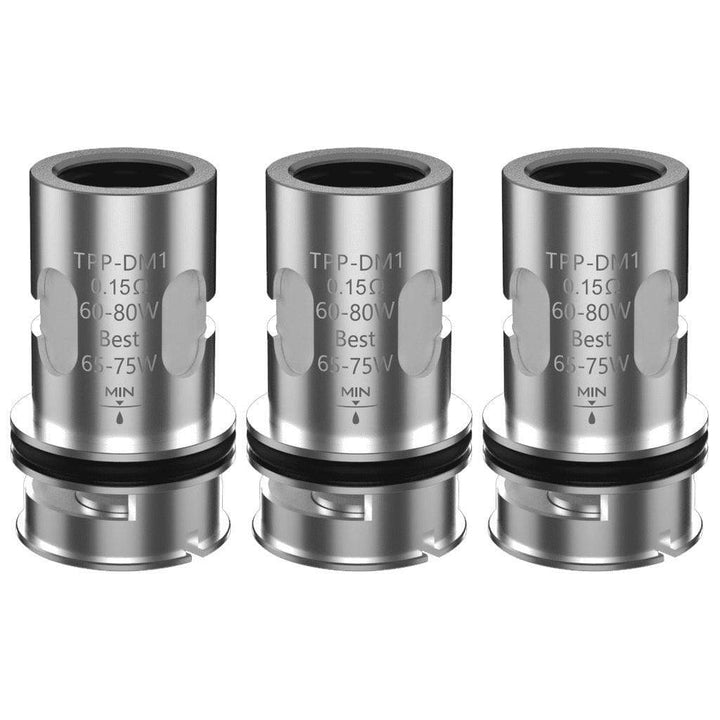 VOOPOO TPP-DM1 Coil 0.15ohm 3PCS/Pack - Vapewholesalesupplier