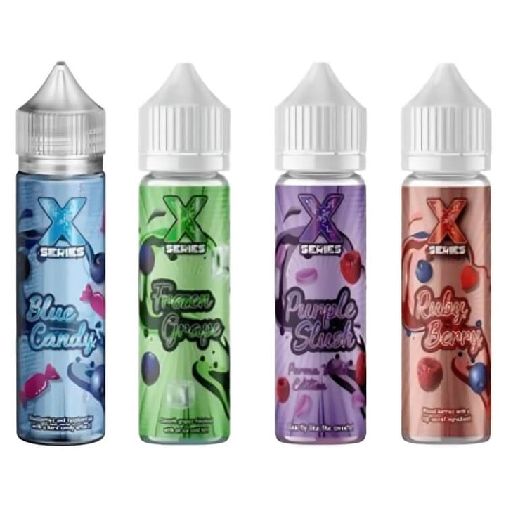 X Series 50ml Shortfill - Vapeareawholesale