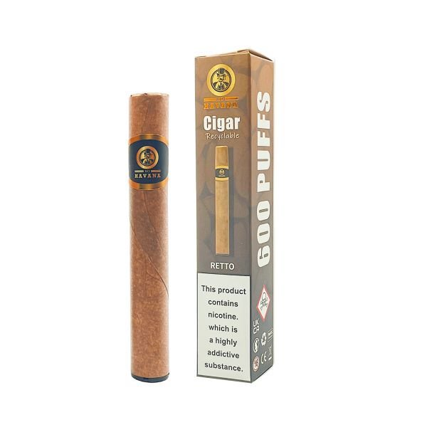 XO Havana Cigar 600 Disposable Vape Puff Pod Box of 10 - Vapeareawholesale