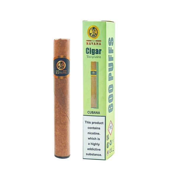 XO Havana Cigar 600 Disposable Vape Puff Pod Box of 10 - Vapeareawholesale