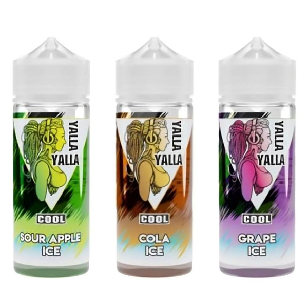 Yalla Yalla Cool 100ML Shortfill - Vapeareawholesale