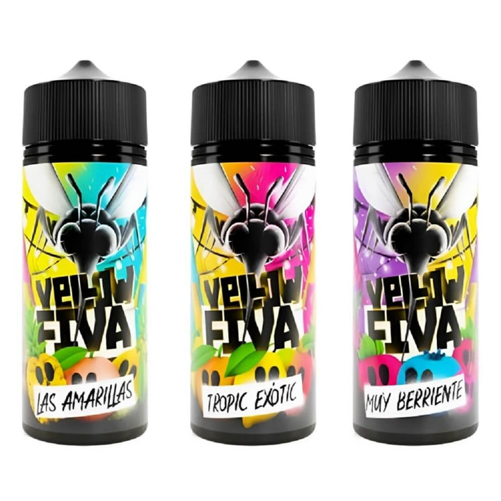 Yellow Fiva 100ML Shortfill - Vapeareawholesale