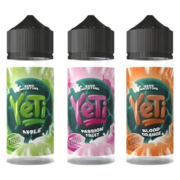 Yeti Blizzard Series 100ML Shortfill - Vapeareawholesale