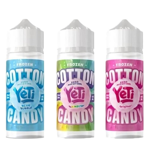 Yeti Cotton Candy 100ML Shortfill - Vapeareawholesale