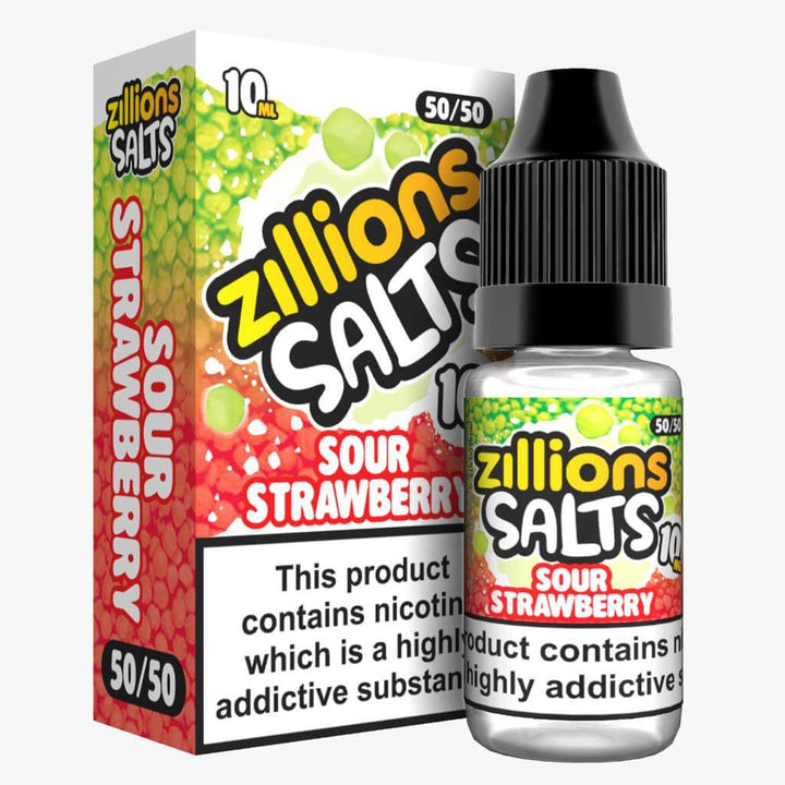 Zillion Salts 10ml Nic Salt - Pack of 10 - Vapeareawholesale