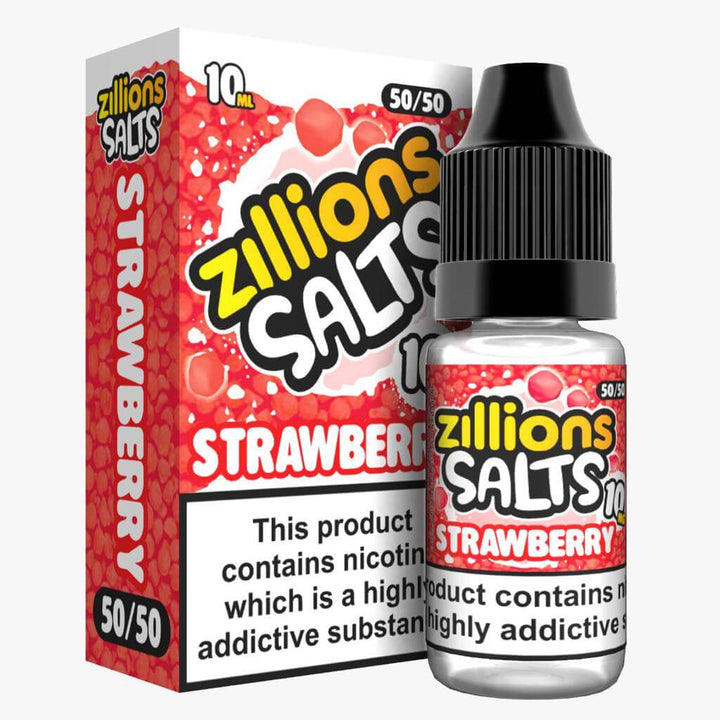 Zillion Salts 10ml Nic Salt - Pack of 10 - Vapeareawholesale