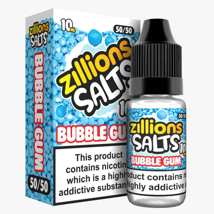 Zillion Salts 10ml Nic Salt - Pack of 10 - Vapeareawholesale