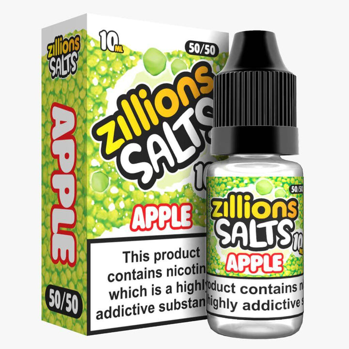 Zillion Salts 10ml Nic Salt - Pack of 10 - Vapeareawholesale