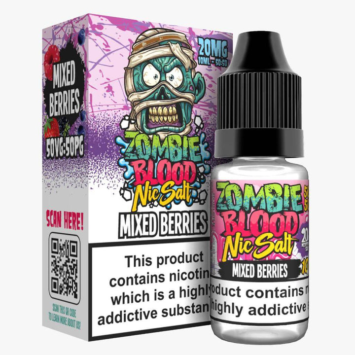 Zombie Blood 10ml Nic Salt - Pack of 10 - Vapeareawholesale