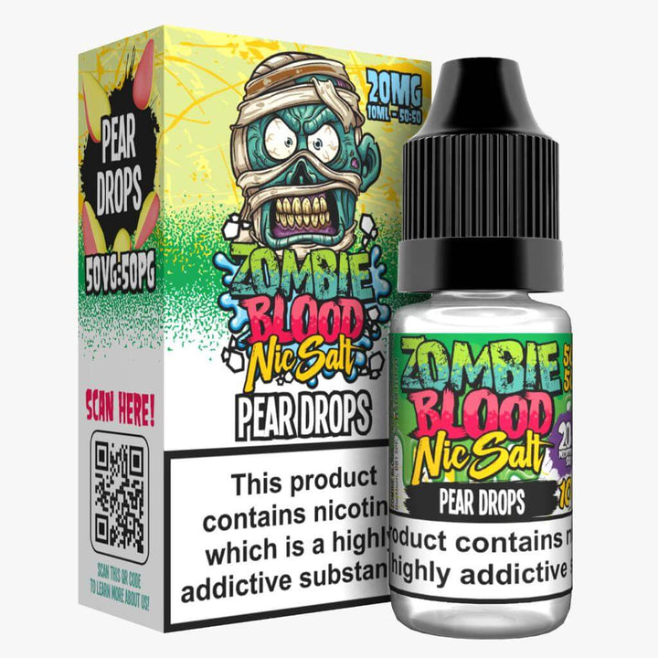 Zombie Blood 10ml Nic Salt - Pack of 10 - Vapeareawholesale